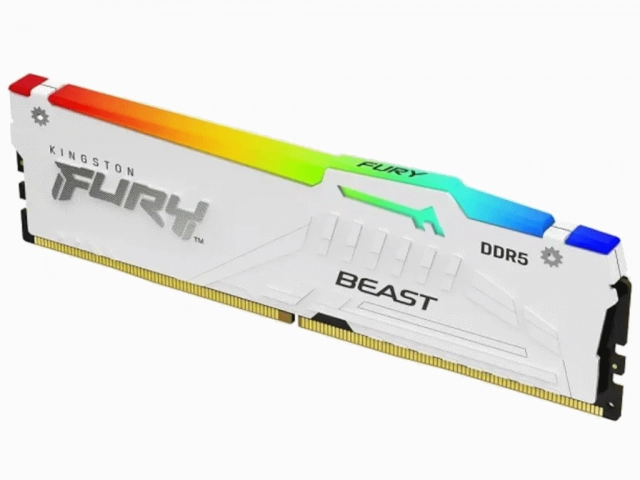 Memorija KINGSTON 16GB/DIMM/DDR5/5600MHz/CL40/FURY Beast/bela