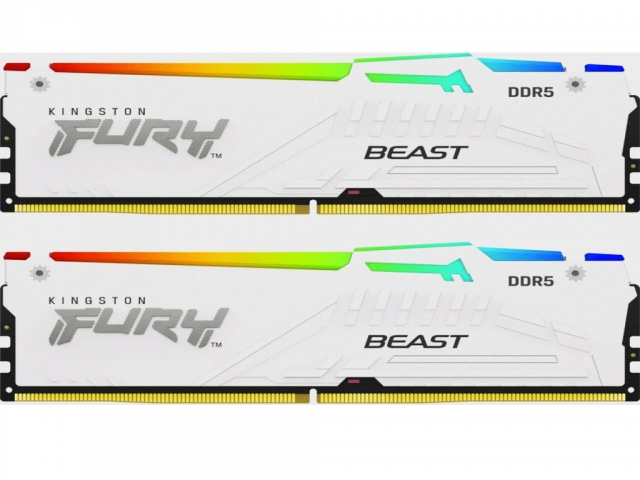 Memorija KINGSTON 32GB/DIMM/DDR5/5600MHz/CL40/FURY Beast RGB/crna