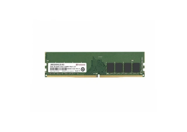 Memorija TRANSCEND 8GB/DIMM/DDR4/3200MHz/CL22/crna