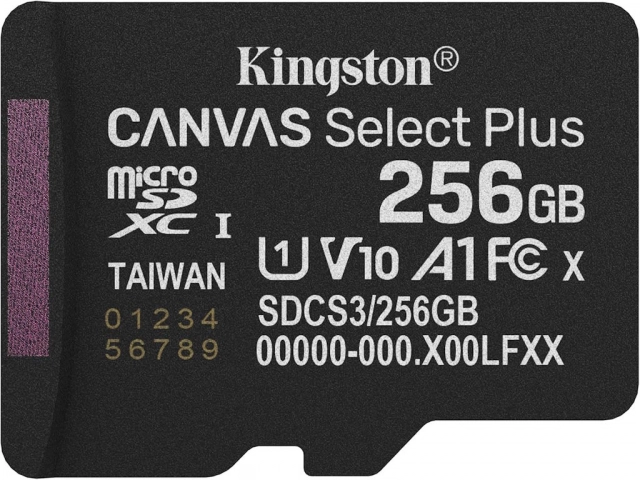 Memorije kartice KINGSTON SDCS3/256GBSP/microSD/256GB/UHS U1/100 MB/s-85MB/s