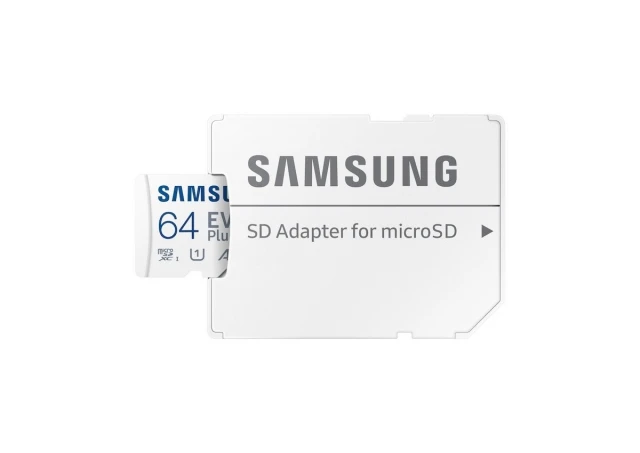 SAMSUNG Memorijska kartica EVO PLUS MicroSD Card 64GB class 10 + Adapter MB-MC64SA 