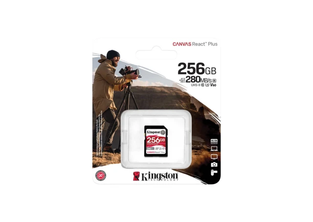 KINGSTON Memorijska kartica SDR2V6/256GB 256GB SDXC UHS-II 280R/150W U3 V60