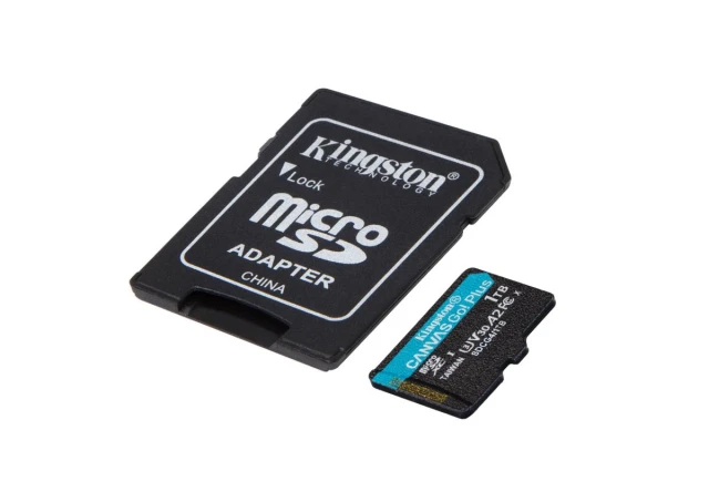 KINGSTON Memorijska kartica U3 V30 microSDXC 1TB Canvas Go Plus 200MB/s A2 + adapter SDCG4/1TB