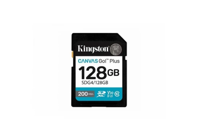 MEM SD 128GB Canvas Go! Plus Kingston SDG4/128GB