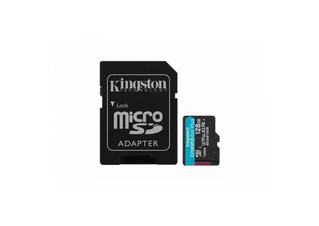 KINGSTON MEM SD MICRO 128GB Canvas Go! Plus + ADP SDCG4/128GB