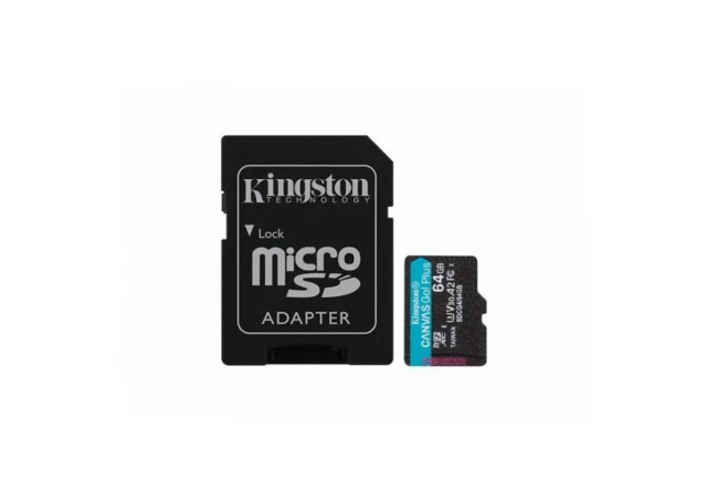 KINGSTON MEM SD MICRO 64GB Canvas Go! Plus + ADP SDCG4/64GB