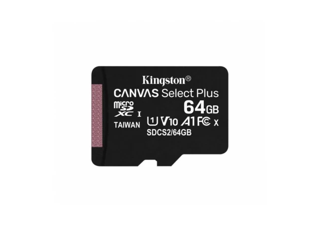 MICRO SD 64GB Kingstin SDCS2/64GBSP w/o adapter