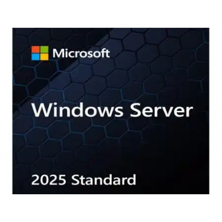 Microsoft Windows Server Standard 2025 64bit English 1pk DSP OEI DVD 16 core P73-08538