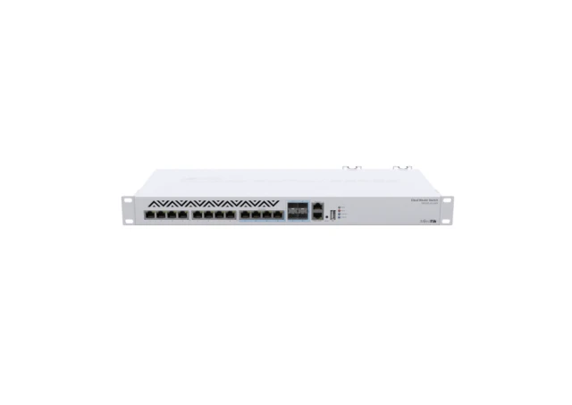 MikroTIK CRS312-4C+8XG-RM with RouterOS L5
