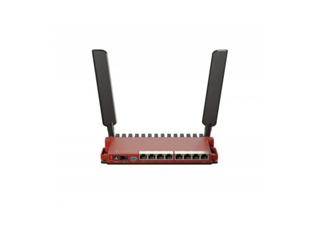 MikroTik L009UiGS-2HaxD-IN in desktop case with routerOS L5