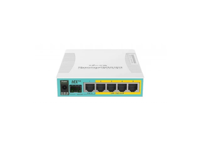 MikroTik RouterBOARD RB960PGS hEX PoE (5x GE, SFP)