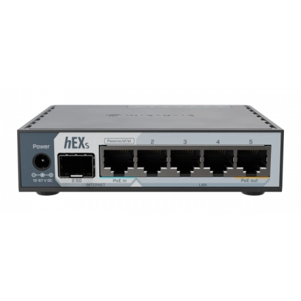 MikroTik ruter E60iUGS hEX S L4,
