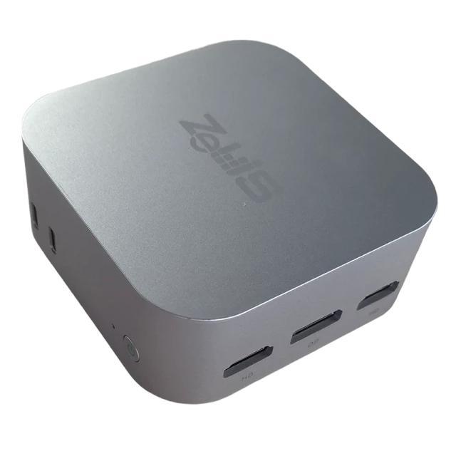 Mini PC Zeus N5 Celeron QC N150 3.40 GHz/DDR5 12GB/m.2 256GB/LAN/Dual WiFi/BT/2xHDMI/DP/Win 11