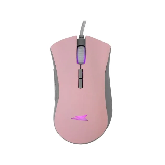 Miš Baracuda LOBSTER 6400DPI/7D/Optički/RGB/Pink