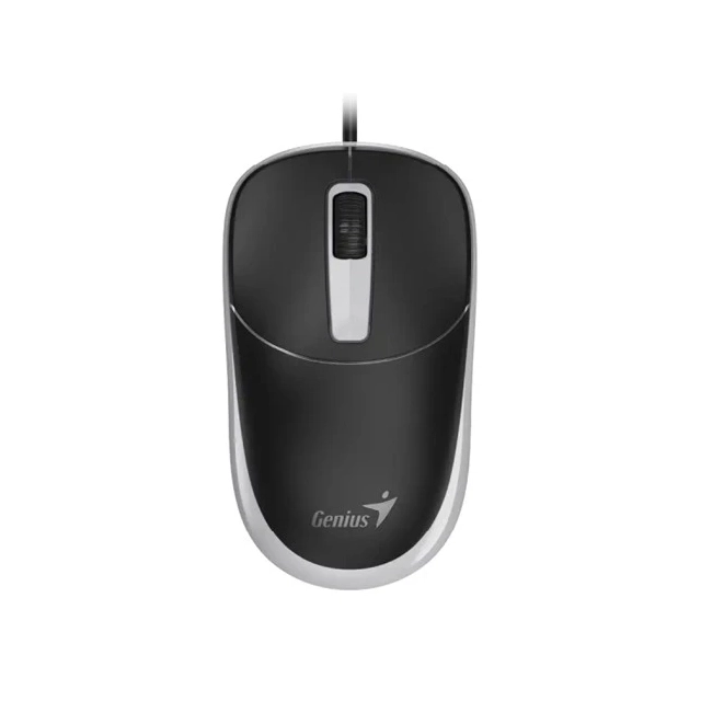 Miš Genius DX-123 USB 1200dpi crno-sivi