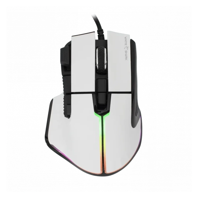 Miš White Shark MARROK 12000DPI/9D/1000Hz Polling/RGB/White