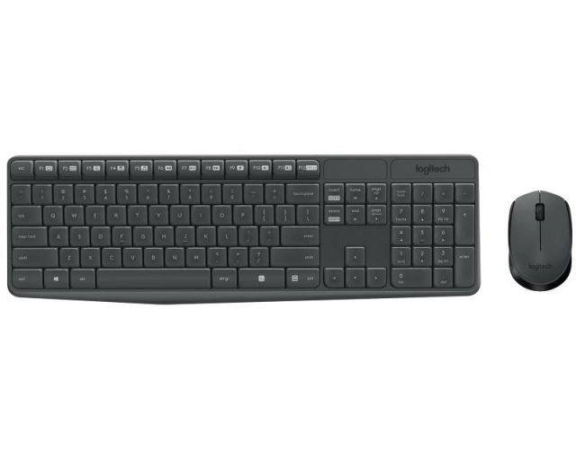 LOGITECH_ MK235 Wireless Combo US tastatura + miš x