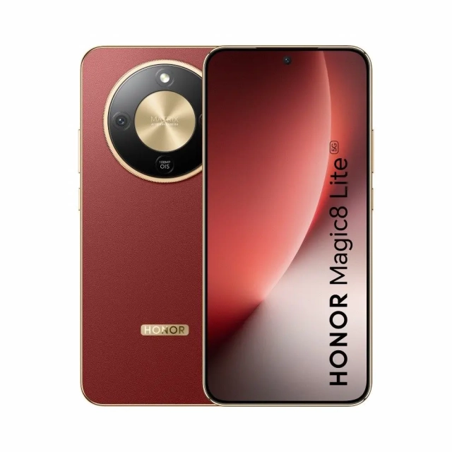 Mobilni telefon Honor Magic8 lite 8/512 bordo crvena
