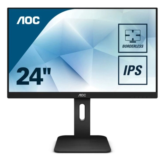 Monitor 23,8" AOC 24P1 PRO IPS 1920x1080/60Hz/5ms/HDMI/VGA/DP/USB