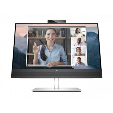 Monitor 24 HP E24mv 1920x1080/IPS/60Hz/5ms/HDMI/VGA/DP/Zvučnici/kamera/pivot 169L0AA