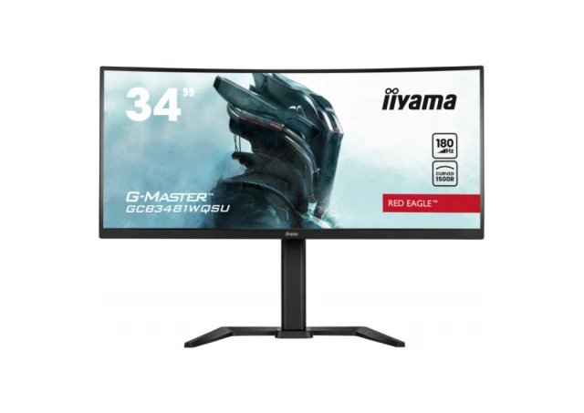 Monitor 34" Iiyama G-master GCB3481WQSU-B1 VA 3440x1440/180Hz/0.3ms/HDMI/DP/USB