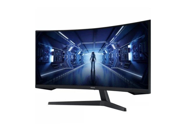 Monitor SAMSUNG LC34G55TWWPXEN 34"/VA,zakrivljen/3440x1440/165Hz/1ms MPRT/DP,HDMI/Freesync/crna