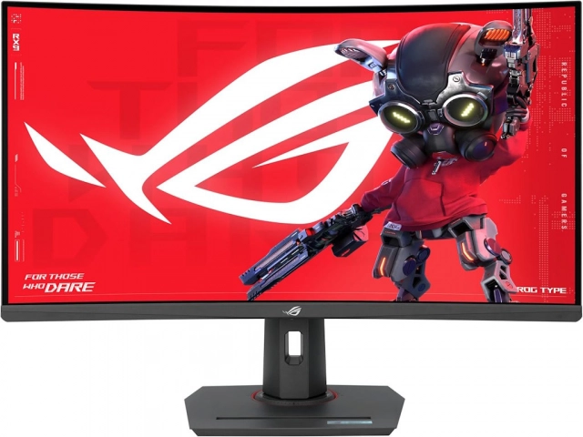 Monitor ASUS ROG XG32WCMS 31.5"/VA,zakrivljen/2560x1440/280Hz/1ms GtG/HDMI,DP,USB C/Freesync/pivot