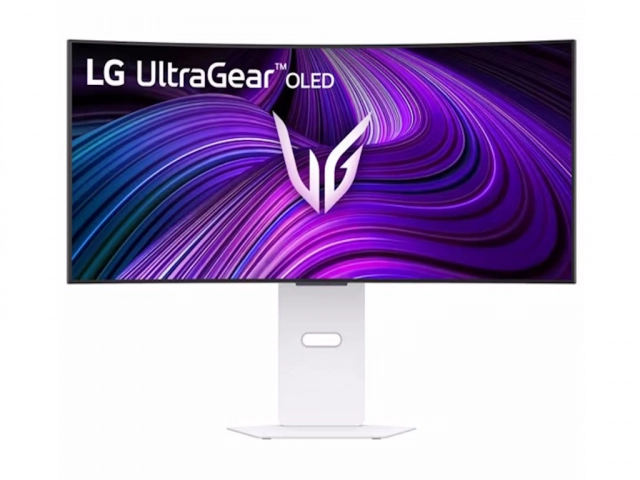 Monitor LG 34GX90SA-W 34"/OLED,21:9,zakrivljen/3440x1440/240Hz/0,03ms GtG/HDMIx2,DP,USB type C/bela
