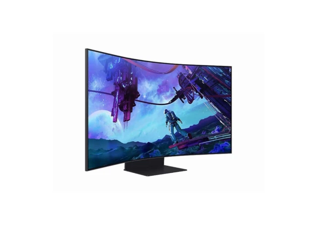 Monitor SAMSUNG Odyssey Ark LS55CG970NUXDU 55"/VA,zakrivljen/3840x2160/165Hz/1ms GtG/HDMIx4,USB,LAN