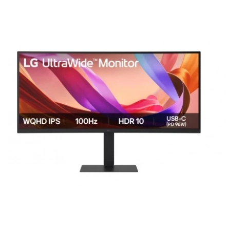 Monitor LG 34U650A-B 34"/IPS,zakrivljen,21:9/3440x1440/100Hz/5ms GtG/HDMIx2,DP,USB,USB C,RJ45/visina