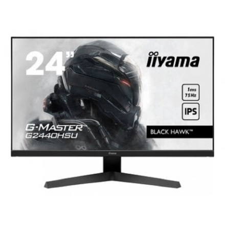 24 inch IPS Gaming G-Master Black Hawk FreeSync 1920x1080 144Hz 300cd/m2 HDMI DisplayPort 1ms MPRT Adaptive Sync Speakers USB 2x 2.0 Black Tuner