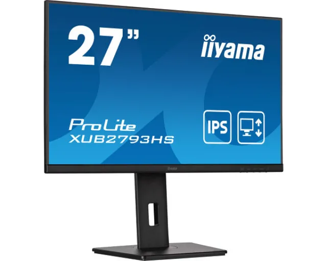 Iiyama  XUB2793HS-B7  LED monitor 27 1920 x 1080 FHD 100 Hz IPS 300 cd 1300 1ms HDMI DP