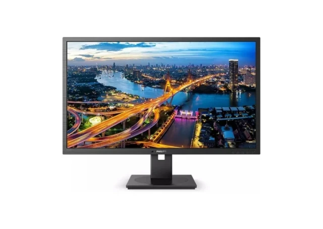Monitor PHILIPS 326P1H/00 31.5"/IPS/2560x1440/75Hz/4ms GtG/HDMIx2,DP,USB,LAN/pivot,visina/kamera