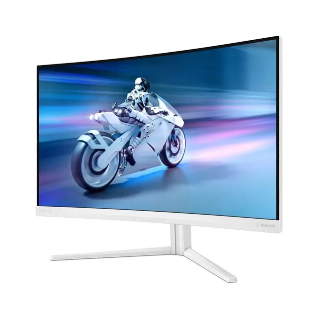 Monitor PHILIPS 27M2C5201L/00 27"/VA,zakrivljen/1920X1080/180Hz/1ms GtG/HDMIx2,DP/VESA/bela