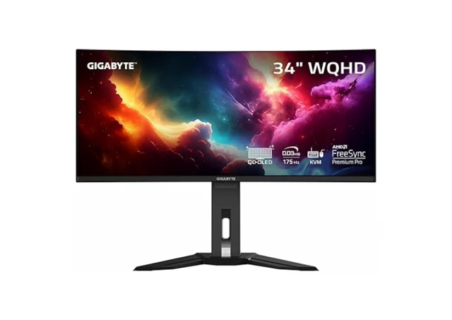 GIGABYTE 34 inča MO34WQC Gaming Monitor