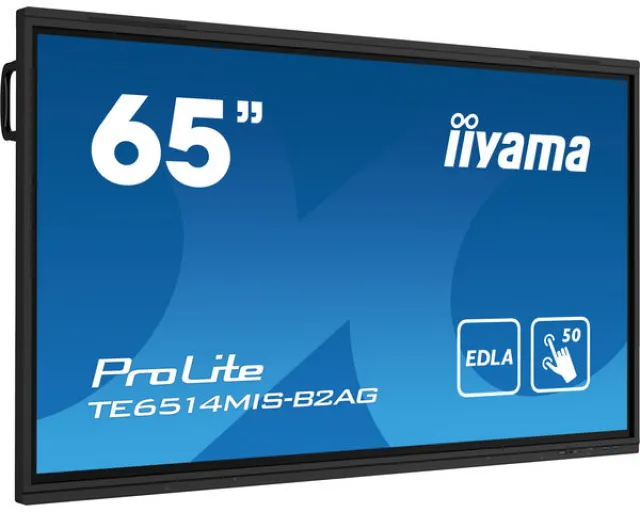 Iiyama 65" Google EDLA Certified Interactive display for seamless integration and collaboration in education and enterpriseThe TE6514MIS-B2AG is a visionary 4K UHD Google EDLA Certified interactive display that sets a new standard.