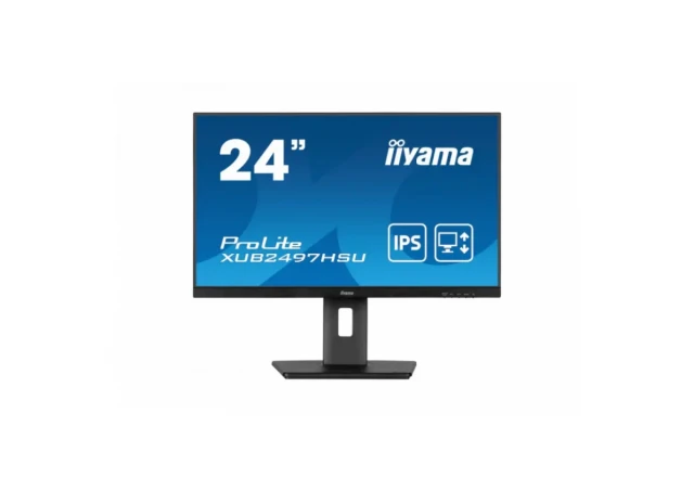 Iiyama Design	3-side borderlessDiagonal	23.8", 60.5cmPanel	IPS Panel Technology LED, matte finishNative resolution	1920 x 1080 @100Hz (2.1 megapixel Full HD)Aspect ratio	16:9Panel brightness	300 cd/m²Static contrast	1300:1Advanced contrast	80M:1Resp