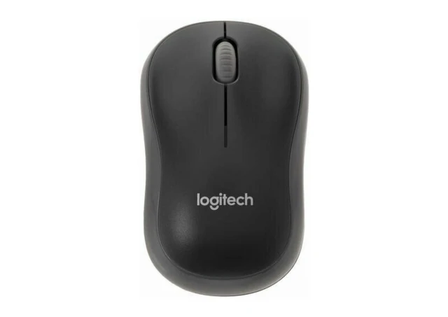 Mouse Wireless Logitech M186 Wireles Mouse Black 910-004131