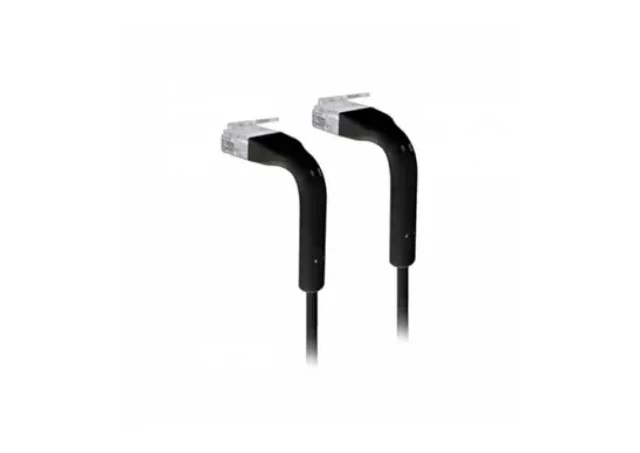 Ubiquiti U-Cable-Patch-RJ45-BK cable with bendable boots RJ45, 3 mm outer diameter, Cable length: 0.1 to 8 m
