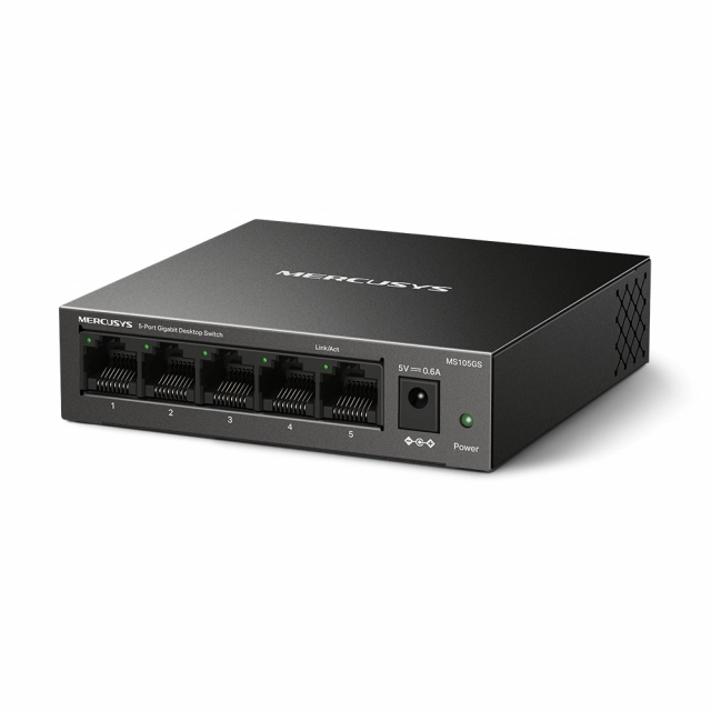 MS105GS(UN) 5-Port Gigabit Desktop Switch 