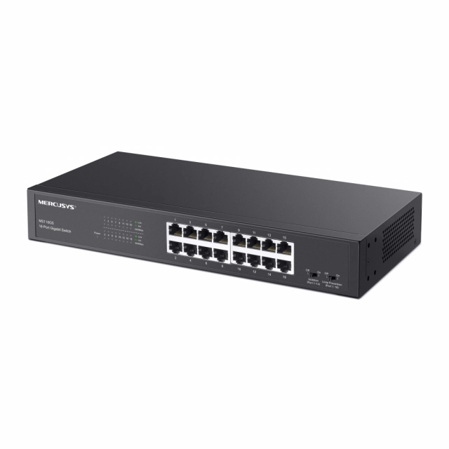 MS116GS(UN) 16-Port Gigabit Desktop/Rackmount Switch 