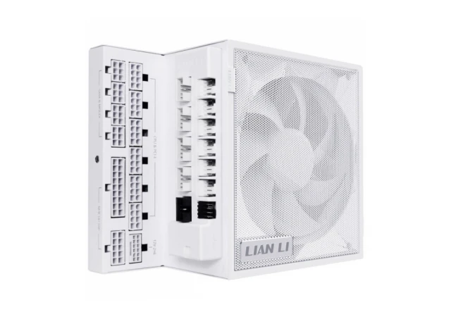 Napajanje 1200W Lian Li EDGE 80PLUS Gold PCIe 5.1, ATX 3,1 USB HUB, Belo
