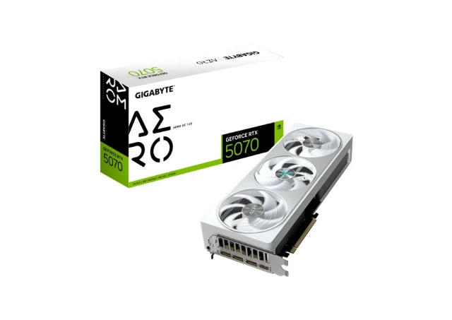 GIGABYTE nVidia GeForce RTX 5070  AERO 12GB 192bit GV-N5070AERO OC-12GD rev. 1.0 grafička karta