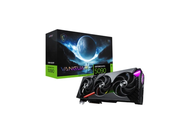 MSI nVidia GeForce RTX 5090 VANGUARD 32G 512 bit GeForce RTX 5090 32G VANGUARD SOC grafička karta