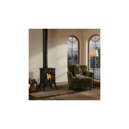 Peć na čvrsto gorivo WENTOREX Lugano WS-D 8 od livenog gvožđa sa pločom za kuvanje 8kw