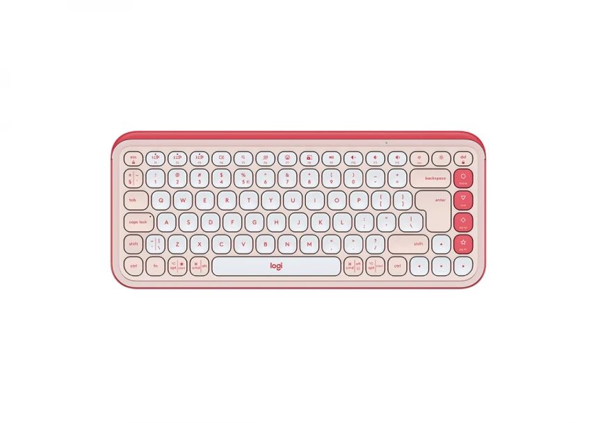 LOGITECH POP Icon Keys US tastatura rose 