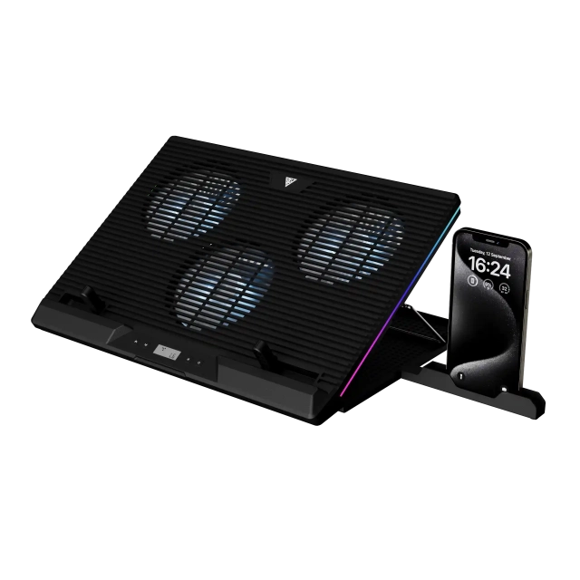Postolje za laptop Gamdias Aether M1-7301 3x120mm/2xUSB-A
