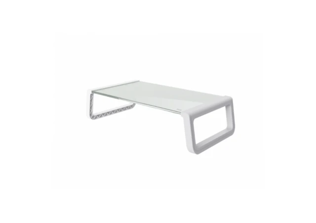 Postolje za monitore TRUST MONTA GLASS/bela