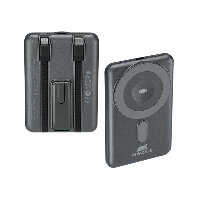 Power Bank Rivacase VA2607 5000mAh Magsafe Qi WIRELESS 15W + QC/PD20W