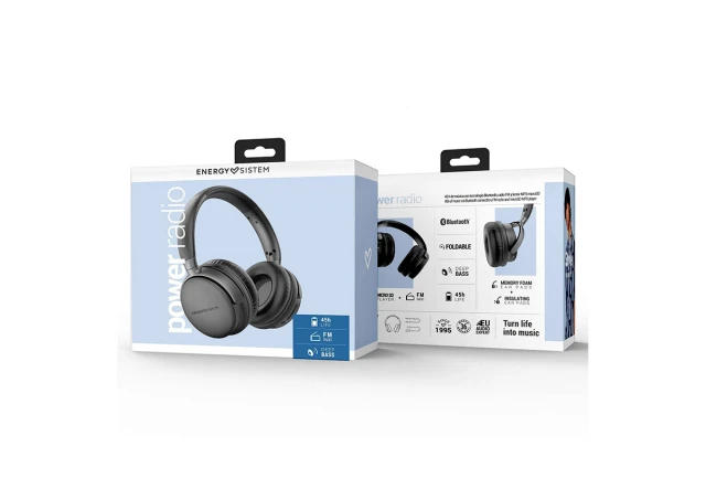 ENERGY SISTEM Power Radio Space Bluetooth slušalice crne 